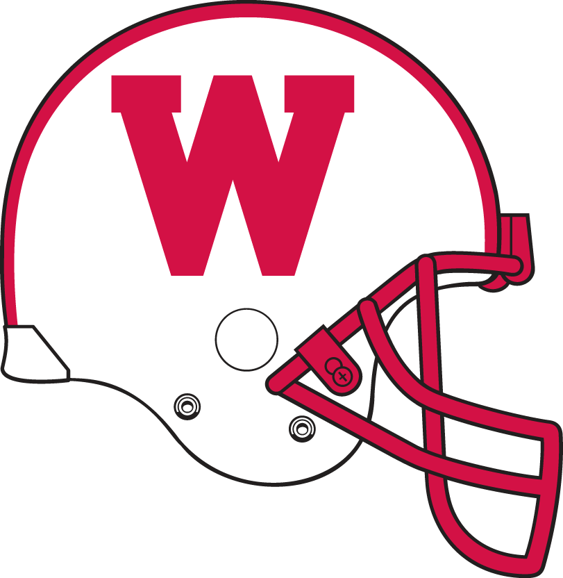 Wisconsin Badgers 1978-1987 Helmet Logo iron on transfers for T-shirts